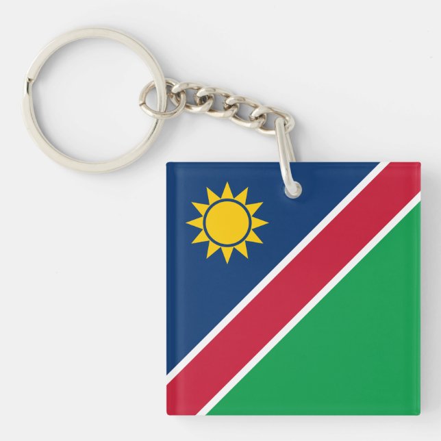 Llavero Bandera de Namibia (Frente)