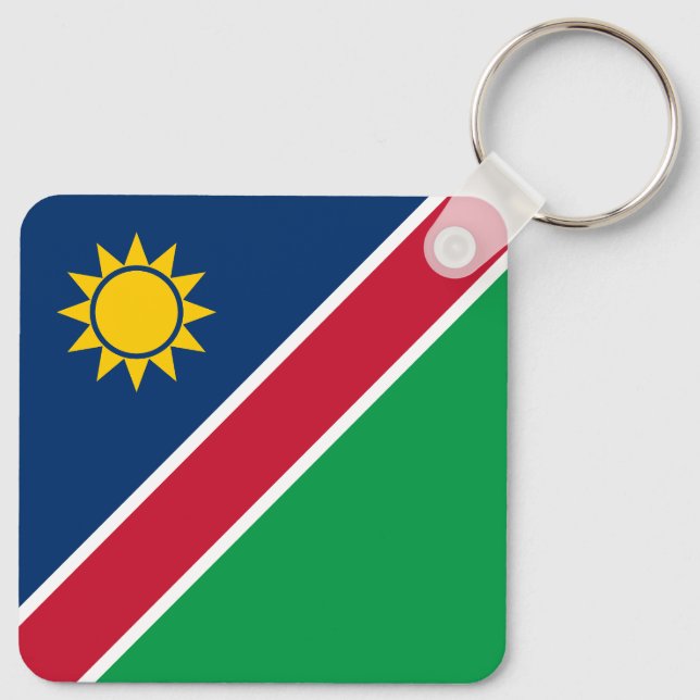 Llavero Bandera de Namibia (Reverso )