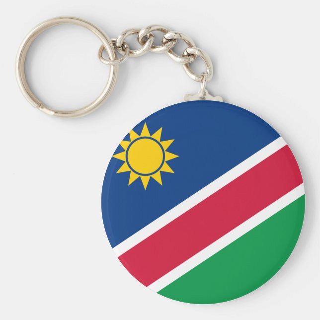 Llavero Bandera de Namibia (Namibia) (Frente)