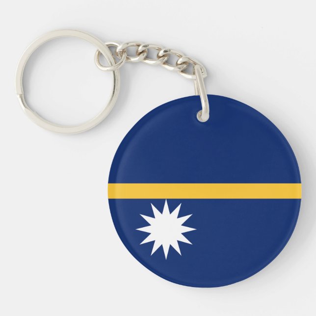 Llavero Bandera de Nauru (Frente)