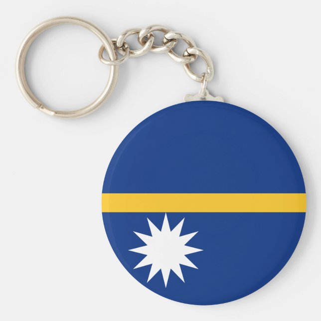 Llavero Bandera de Nauru (Frente)