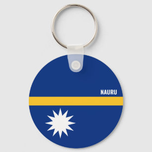 Llavero Bandera de Nauru Encantadora Patriótica