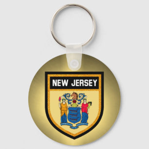 Llavero Bandera de New Jersey