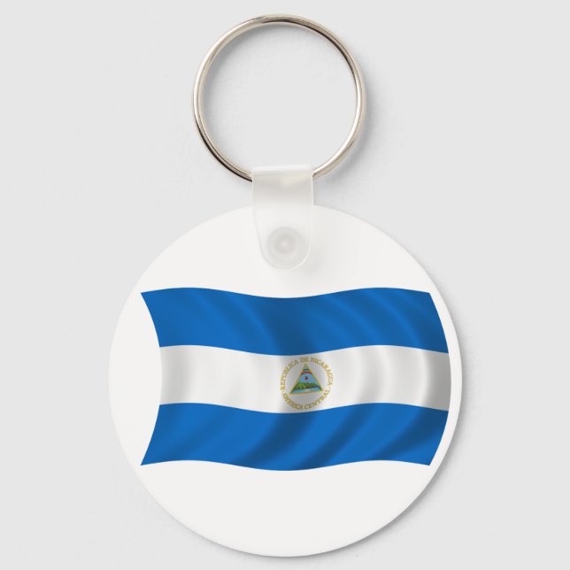 Llavero Bandera de Nicaragua (Anverso)