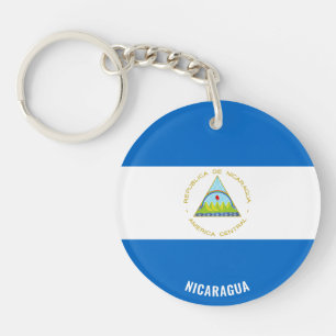 Llavero Bandera de Nicaragua cautiva patriótico