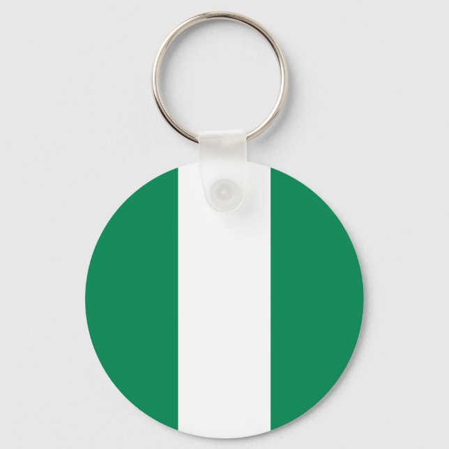 Llavero Bandera de Nigeria (Anverso)