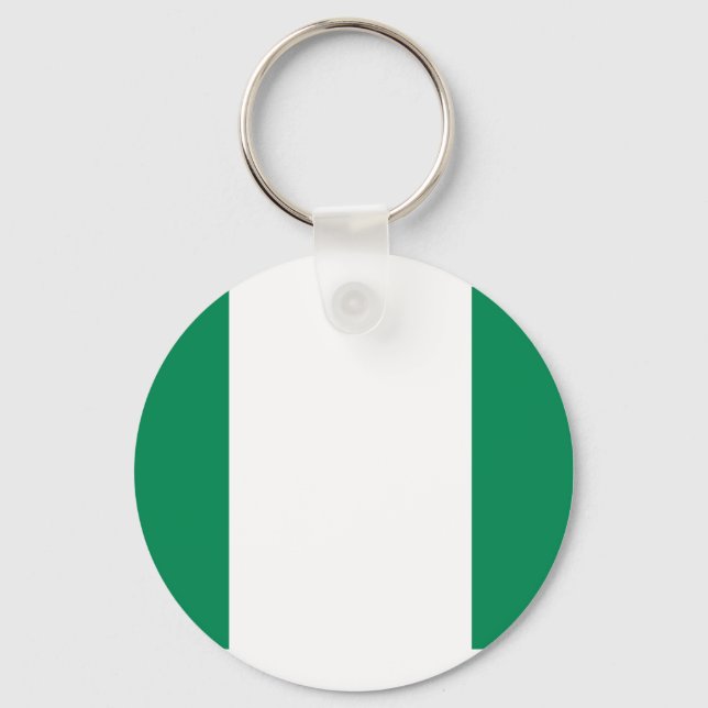 Llavero Bandera de Nigeria (Anverso)