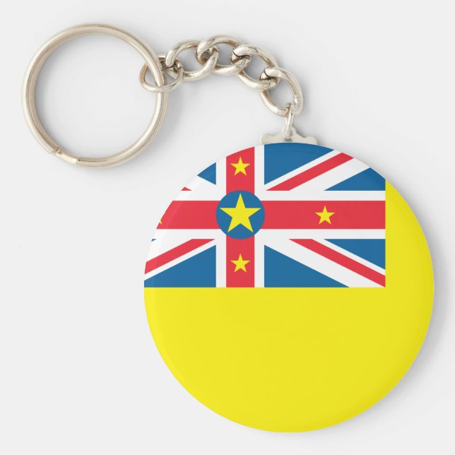 Llavero Bandera de Niue (Frente)