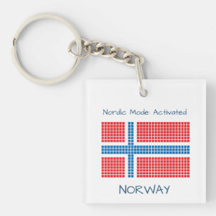 Llavero Bandera de Noruega