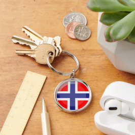 Llavero Bandera de Noruega
