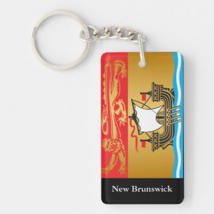 Llavero Bandera de Nueva Brunswick