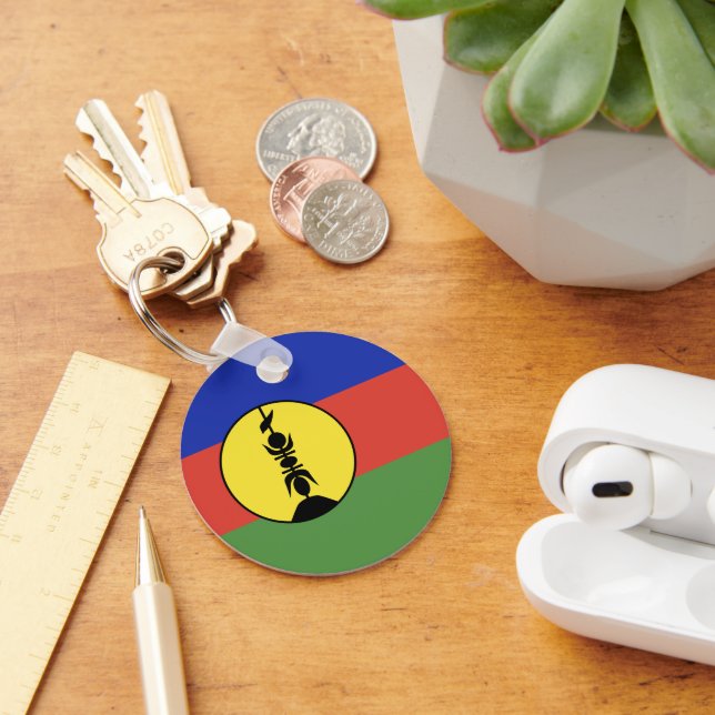 Llavero Bandera de Nueva Caledonia (Escritorio )