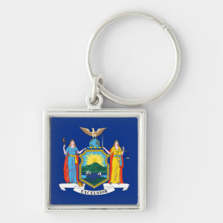 Llavero Bandera de Nueva York, Estado Imperio, colonias am