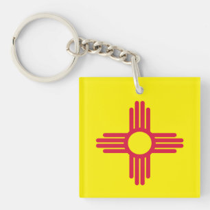 Llavero Bandera de Nuevo México