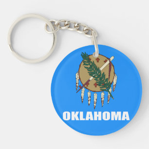 Llavero Bandera de Oklahoma 