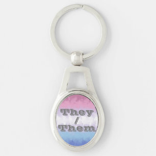 Llavero Bandera de orgullo Bigender personalizable suave B
