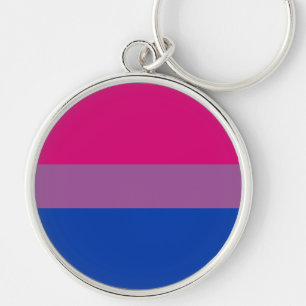 Llavero Bandera de orgullo bisexual