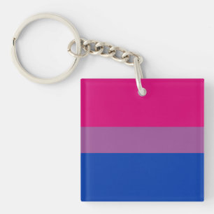 Llavero Bandera de orgullo bisexual