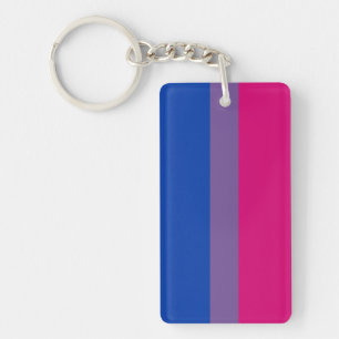 Llavero Bandera de orgullo bisexual