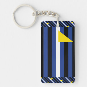 LLAVERO BANDERA DE ORGULLO DE DEPORTES ACUÁTICOS