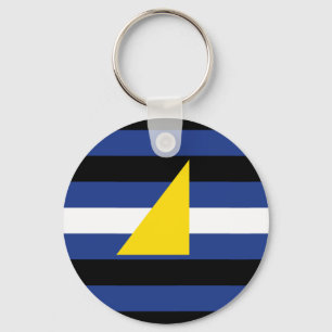 Llavero Bandera de Orgullo de Deportes Acuáticos