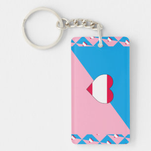 LLAVERO BANDERA DE ORGULLO DE JUEGO DE EDAD