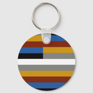 Llavero Bandera de Orgullo Friki