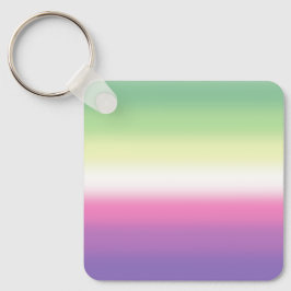 Llavero Bandera de orgullo Gradient Genderfea – Bandera de