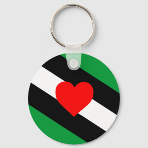 Llavero Bandera de Orgullo Leather Boi
