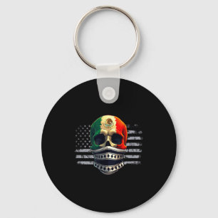 Llavero Bandera de orgullo mexicano americano América Raíc