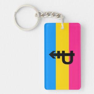 Llavero Bandera de Orgullo Pansexual