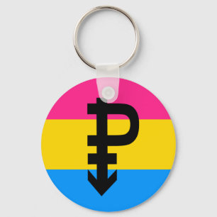 Llavero Bandera de Orgullo Pansexual
