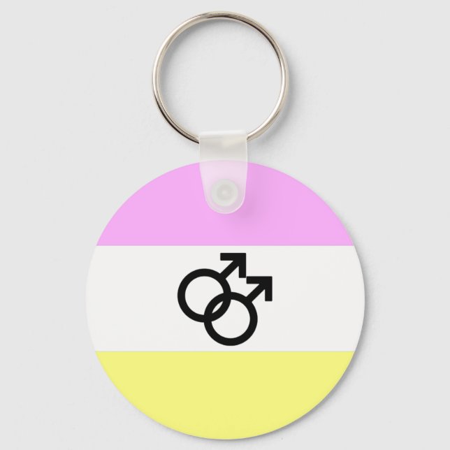 Llavero Bandera de Orgullo Twink (Anverso)