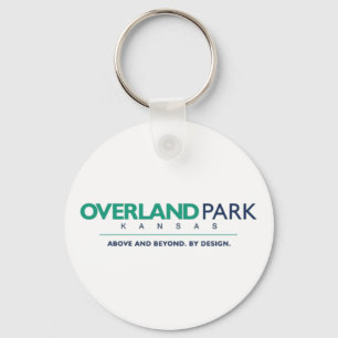 Llavero Bandera de Overland Park (Kansas) City Keychain