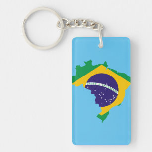 Llavero Bandera de país del Brasil