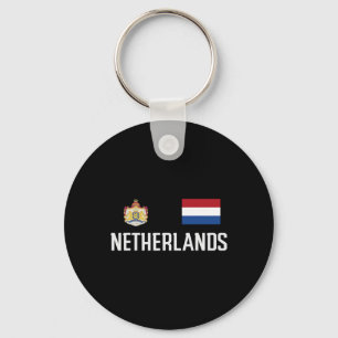 Llavero Bandera de Países Bajos Fútbol Fan Men Women Kid