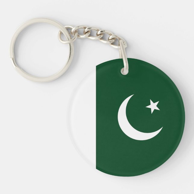 Llavero Bandera de Pakistán (Frente)