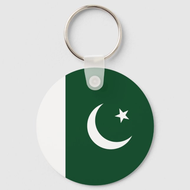 Llavero Bandera de Pakistán (Anverso)