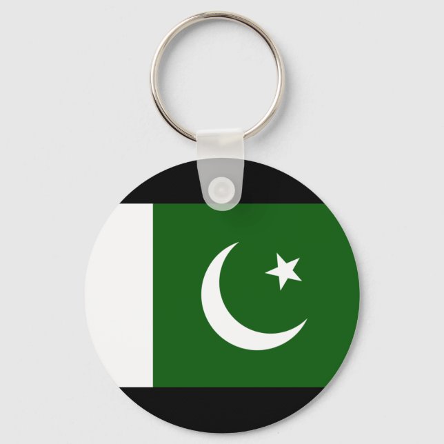 Llavero Bandera de Pakistán (Anverso)