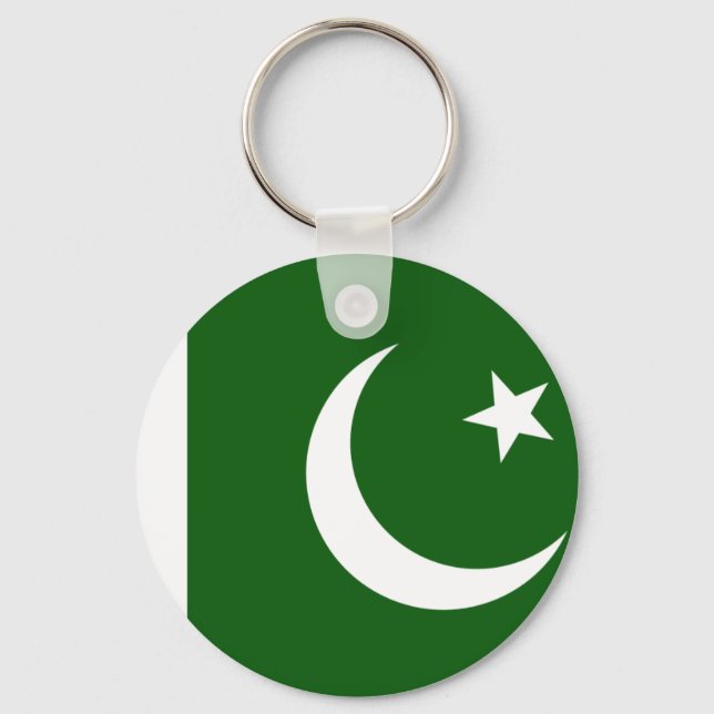 Llavero Bandera de Pakistán (Anverso)
