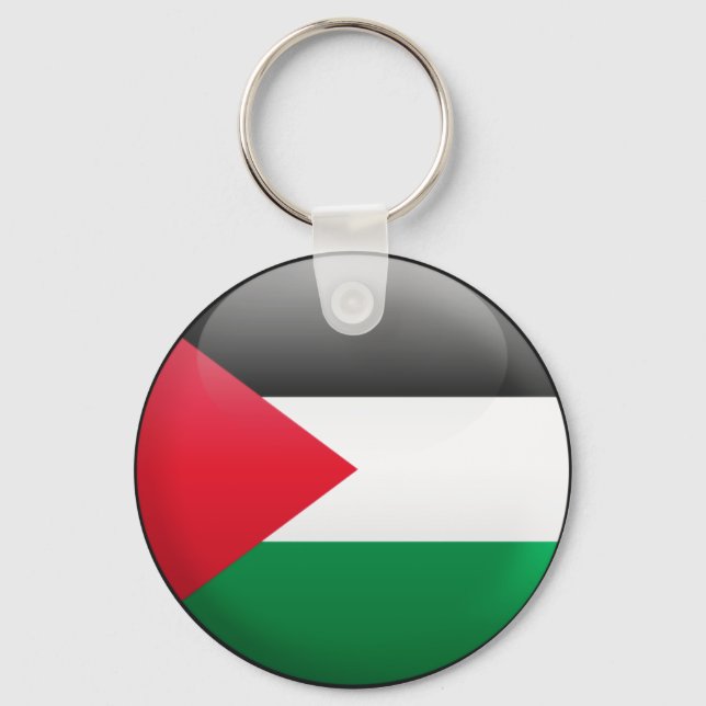Llavero Bandera de Palestina (Anverso)