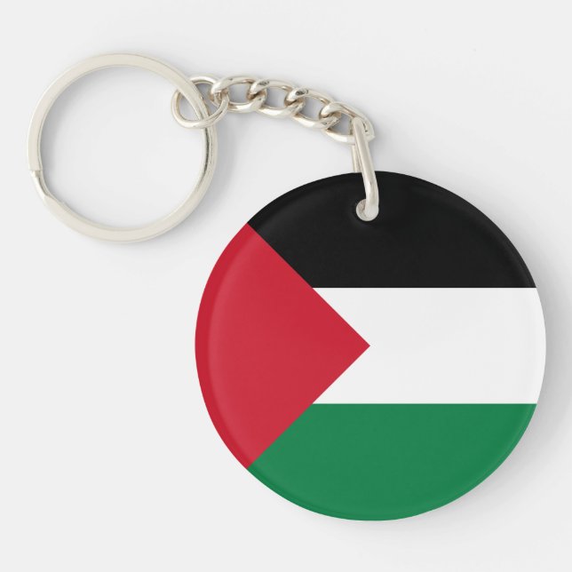 Llavero Bandera de Palestina (Frente)
