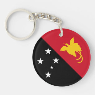 Llavero Bandera de Papua Nueva Guinea