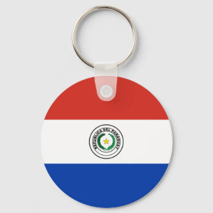 Llavero Bandera de Paraguay