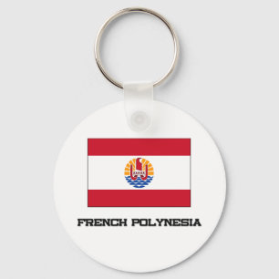 Llavero Bandera de Polinesia francesa