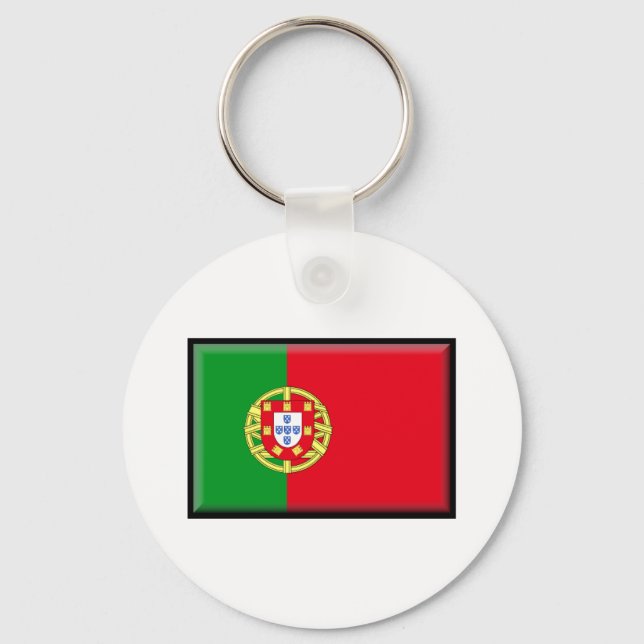 Llavero Bandera de Portugal (Anverso)