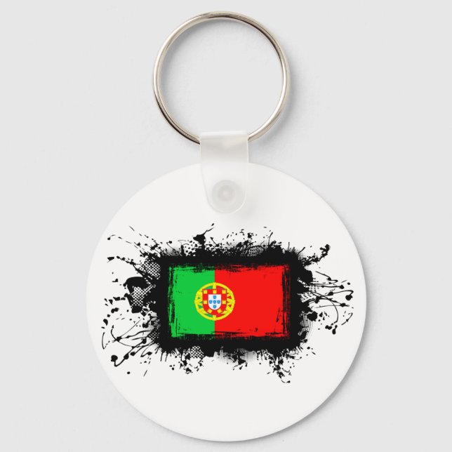 Llavero Bandera de Portugal (Anverso)