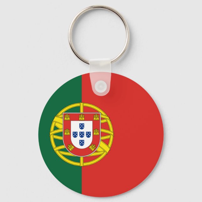 Llavero Bandera de Portugal (Anverso)