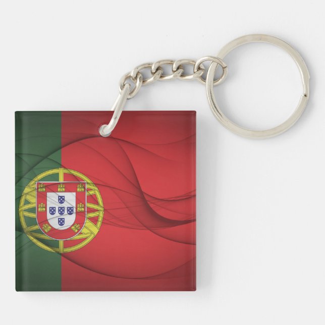 Llavero Bandera de Portugal (Atrás)