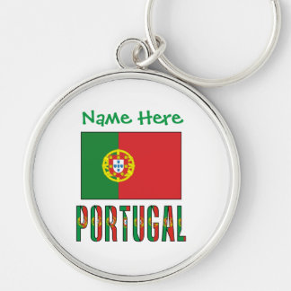Llavero Bandera de Portugal Personalizada Patrimonio